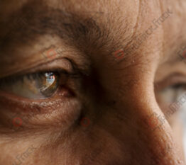 Close-up of man eye